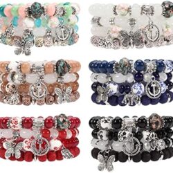 Solosoya Bohemian Boho Stackable Bracelets for Women Set, Girls Stretch Multilayer Stack Beads Colorful Beaded Charm Bracelets Girl Handmade Jewelry - Image 19