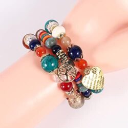 Solosoya Bohemian Boho Stackable Bracelets for Women Set, Girls Stretch Multilayer Stack Beads Colorful Beaded Charm Bracelets Girl Handmade Jewelry - Image 48
