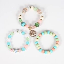 Solosoya Bohemian Boho Stackable Bracelets for Women Set, Girls Stretch Multilayer Stack Beads Colorful Beaded Charm Bracelets Girl Handmade Jewelry - Image 72
