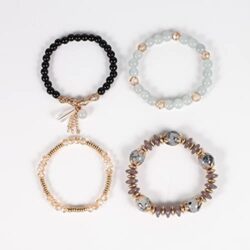 Solosoya Bohemian Boho Stackable Bracelets for Women Set, Girls Stretch Multilayer Stack Beads Colorful Beaded Charm Bracelets Girl Handmade Jewelry - Image 78