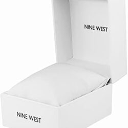 Nine West Women's Crystal Accented Bracelet Watch - Image 15