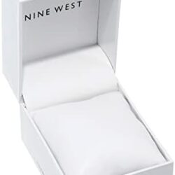 Nine West Women's Crystal Accented Bracelet Watch - Image 44