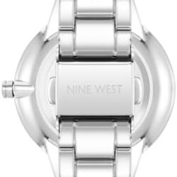 Nine West Women's Crystal Accented Bracelet Watch - Image 22