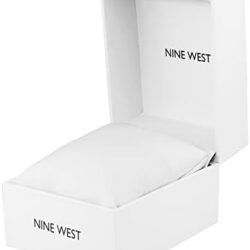 Nine West Women's Crystal Accented Bracelet Watch - Image 8