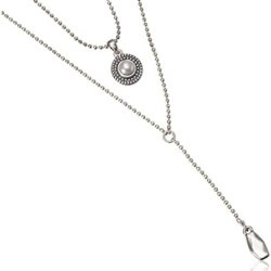 Lucky Brand Womens Pearl Delicate Necklace - Image 2