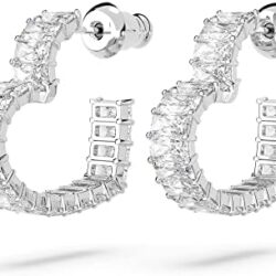 Swarovski Matrix Crystal Jewelry Collection with Heart Symbols and Rhodium Finished Metal - Image 3