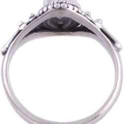 NOVICA Artisan Handmade Blue Topaz Singlestone Ring .925 Sterling Silver from India Cocktail Gemstone Birthstone 'Morning Luxury' - Image 5