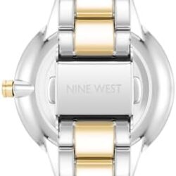 Nine West Women's Crystal Accented Bracelet Watch - Image 7