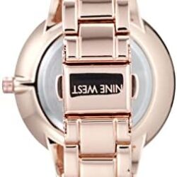 Nine West Women's Crystal Accented Bracelet Watch - Image 41