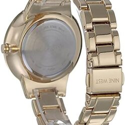 Nine West Women's Crystal Accented Bracelet Watch - Image 32