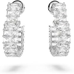 Swarovski Matrix Crystal Jewelry Collection with Heart Symbols and Rhodium Finished Metal - Image 2