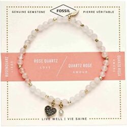 Fossil Women's Rose Gold-Tone Stainless Steel Chain or Beaded Bracelet for Women - Image 23