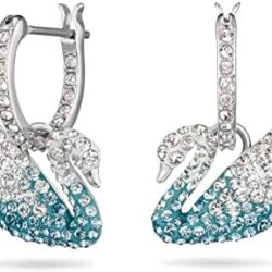 Swarovski Iconic Swan Crystal Necklace and Earrings Jewelry Collection - Image 7