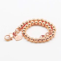 New Women's 925 Sterling Silver Bracelet Minimalist 4-6MM Round Bead Chain Solid Silver Bracelet Charm Jewelry Lobster Claw Clasp - Image 8
