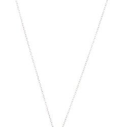 Amazon Essentials Genuine or Created Gemstone Birthstone Flower Pendant Necklace with Chain in Sterling Silver, 18" (previously Amazon Collection)