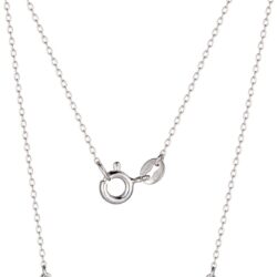 Amazon Essentials womens Sterling Silver Horizontal Bar Necklace, 18" (previously Amazon Collection) - Image 4
