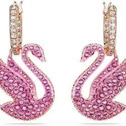 Swarovski Iconic Swan Crystal Necklace and Earrings Jewelry Collection - Image 2