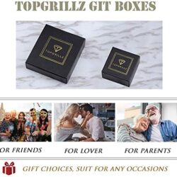 TOPGRILLZ Rope Gold Necklace for Women Choker Necklace Gold Chain for Men 8mm 14K Gold Plated Twist Rope Gifts for Women - Image 4