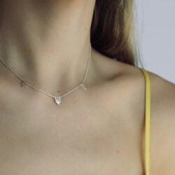 Ukrainian Triple Trident Trizub Necklace Genuine .925 Sterling Silver Charm Pendant for Women & Ladies | Minimalist Design & Elegant Gift | Ukraine Jewelry - Image 3