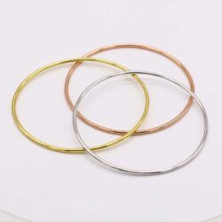 Dankadi Bohemian Women 925 Sterling Silver Bracelet Minimalist Glossy 3/6/9 Combined Bracelet 60-65MM Original Silver Bangle PartyJewelry Gift - Image 9