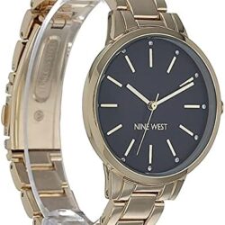 Nine West Women's Crystal Accented Bracelet Watch - Image 30