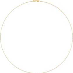Amazon Essentials Sterling Silver Thin 0.8mm Box Chain Necklace | Available in Yellow Gold or Silver | 16", 18", 20", 24", or 30" (previously Amazon Collection) - Image 3