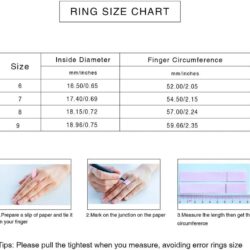 CIUNOFOR 14K Gold Plated Ring Simulated Diamond CZ Cocktail Rings for Women Gold Statement RingsWide Bands Parallel Bar Ring - Image 7