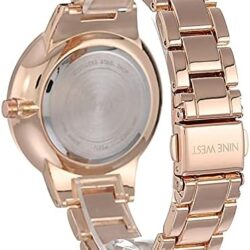 Nine West Women's Crystal Accented Bracelet Watch - Image 42