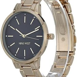 Nine West Women's Crystal Accented Bracelet Watch - Image 31