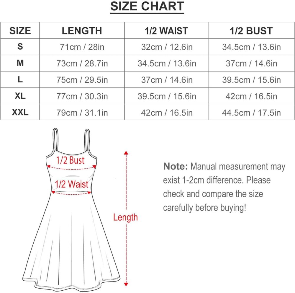 NiYoung Women's Sleeveless Strappy Summer Beach Swing Dress - Image 6