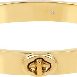 Coach Turnlock Hinge Bangle Bracelet