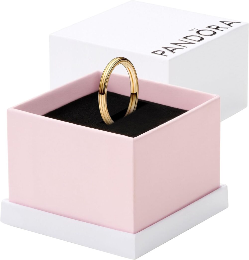 Pandora ME Ring - Minimalist Statement Ring - Ring for Women - Layering or Stackable Ring - Gift for Her - With Gift Box