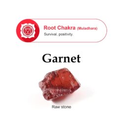 Natural Garnet Gemstone 0.16in Bead Necklace for Women, 14K Gold-Plated Healing Necklace, Chakra Stone Crystal Necklace, Yoga Meditation Pearl Jewelry - Image 5