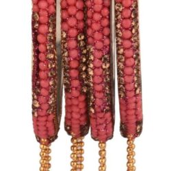 Efulgenz Velvet Bangle Set Beaded Bracelet Indian Bangles for Women Beaded CZ Crystal Rhinestone Bracelet Bangle Boho Wedding Bridal Jewelry - Image 7