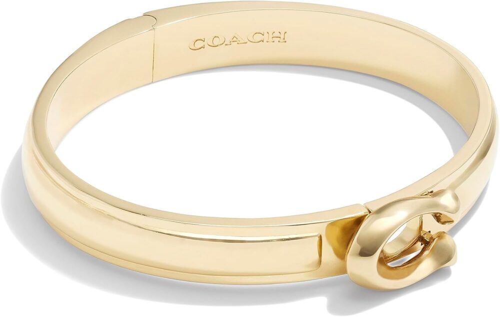 Coach Women's Signature Tabby Bangle Bracelet