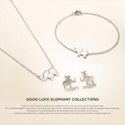 FANCIME Lucky Elephant Bracelet 925 Sterling Silver High Polished Mini Small Elephant Charm Family Link Bracelet Jewelry Birthday Gifts For Women Girls, 15+3 cm - Image 6
