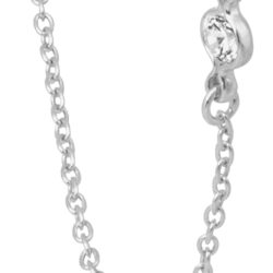 Silpada 'Marvel' Cubic Zirconia Necklace in Sterling Silver, 16" + 2" - Image 2