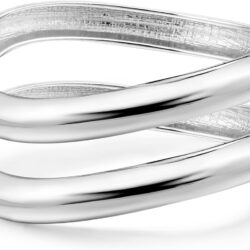 Elegance 11 designs Gold/Silver Cuff Bangle Bracelets For Women Set Chunky Trendy Gold Bracelet Minimalist Hinged Arm Cuff Jewelry Gift 2pcs