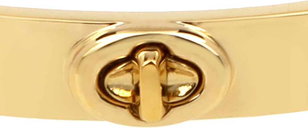 Coach Turnlock Hinge Bangle Bracelet - Image 3