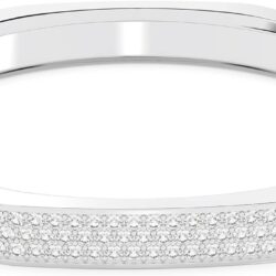 SWAROVSKI Dextera Bangle, Octagon shape, Pavé