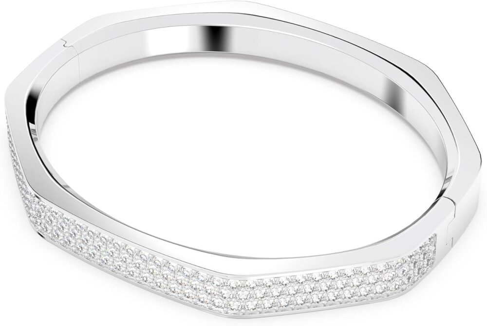 SWAROVSKI Dextera Bangle, Octagon shape, Pavé - Image 2