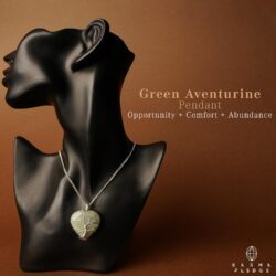 Heart Necklace for Women, Handmade Green Aventurine Crystal Pendant Birthstone Necklaces for Chakra Healing Good Luck Meditation, Tree of Life Crystal Jewelry Birthday Gifts for Women and Men - Image 2