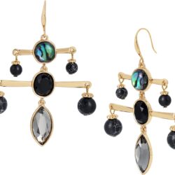 Stone Chandelier Earrings
