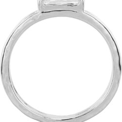 Silpada 'Baguette Stack' Cubic Zirconia Ring in Sterling Silver - Image 3