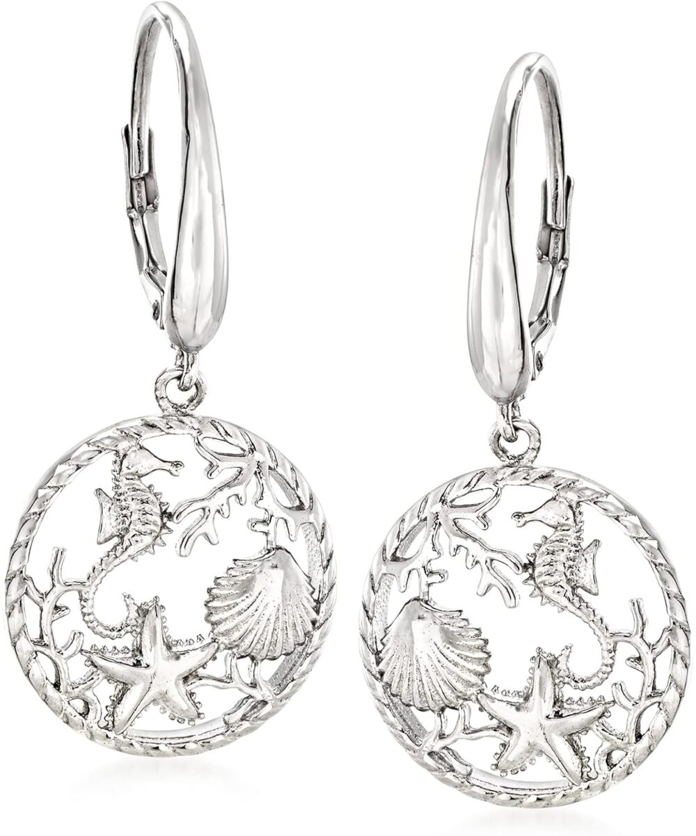 Ross-Simons Sea Life Drop Earrings