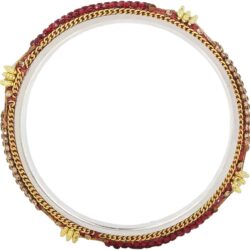 Efulgenz Indian Bangle Set Bollywood Style Rhinestone Crystal Bracelet Jewelry Set for Women Girls - Image 4