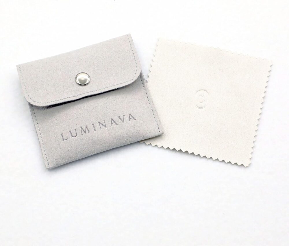 Luminava - Clem Necklace - Worry Stone Rubbing Necklace - 14k Gold Stainless Steel Minimalist Necklace - Stress Relief Gifts For Women - Anxiety Necklace - Fidget Necklace - Panic Attack Relief - Image 6