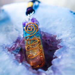 Orgone Chakra Healing Pendant - Adjustable Cord, 7 Chakra Stones Necklace for Energy Protection and Spiritual Healing - Image 6