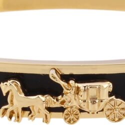 Coach Horse & Carriage Enamel Hinge Bracelet - Image 3