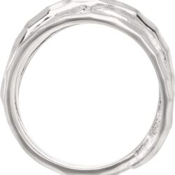 Silpada 'Wrapped Up' Overlapping Textured Band Ring in Sterling Silver - Image 3